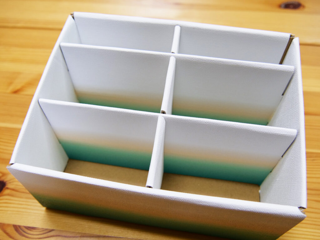 小物入れを上から見た画像